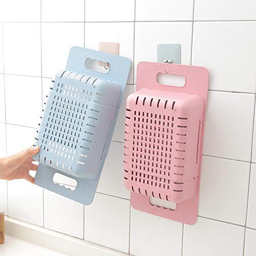 Inditradition Over The Sink Expandable Colander For Fruits, Vegetables, Dish, Utensils | 24-34 Cm, Assorted Colour (Plastic)